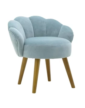 Σκαμπώ Peacock Βελούδινο Γαλάζιο 3-50-104-0389