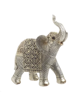 Ελέφαντας Polyresin Ασημί/Χρυσός 3-70-547-0783