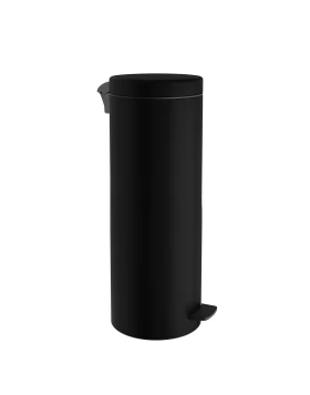 Χαρτοδοχείο με Soft Close 16t Μεταλλικό Μάυρο Ματ 16-2053-403