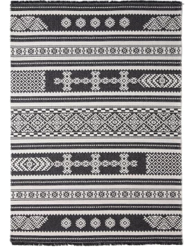 Βαμβακερό Χαλί Royal Carpet Casa Cotton 22095 Black