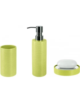 Σετ Μπάνιου Spirella Tube Ribbed Λαχανί 03212.004