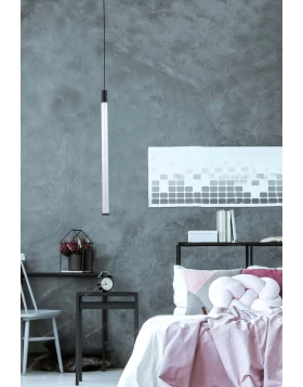 Φωτιστικό Οροφής Μεταλλικό με PVC Μαύρο 6025 Inlight