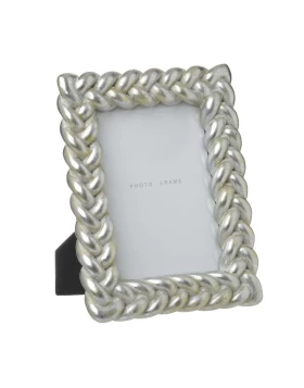 Κορνίζα Resin Αντικέ Ασημί 15x20 3-30-117-0420