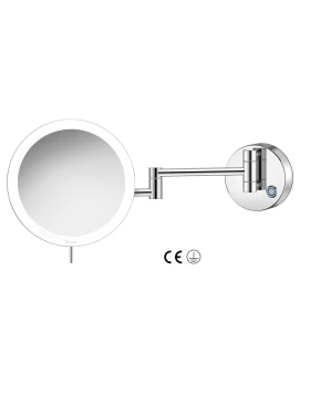 Καθρέπτης Μεγεθυντικός Φωτιζόμενος Μπάνιου Sanco A3-MR LED-701