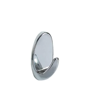 S/3 Κρεμαστράκια Αυτοκόλλητο Πλαστικό Spirella Oval Chrome