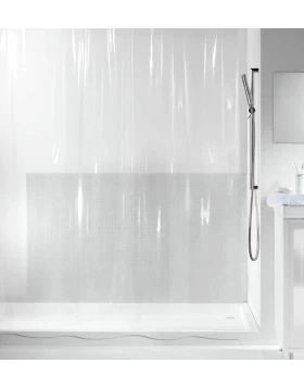 Πλαστική Διάφανη κουρτίνα μπάνιου Transparent Spirella