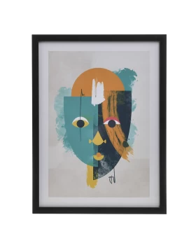 Πίνακας/Καμβάς με Πλαίσιο Printed Πρόσωπο 3-90-763-0099