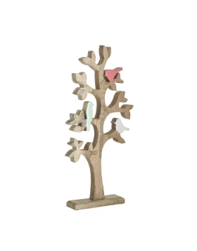 Διακοσμητικό Επιτραπέζιο Δέντρο Ξύλινο Natural 3-70-985-0094