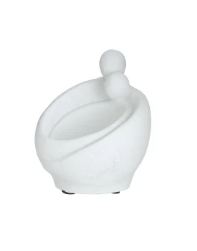 Κηροπήγιο Terracotta Λευκό 3-70-507-0380