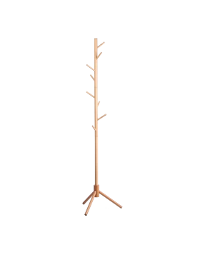 Καλόγερος Ξύλινος Natural 175 cm Decorum 1022316