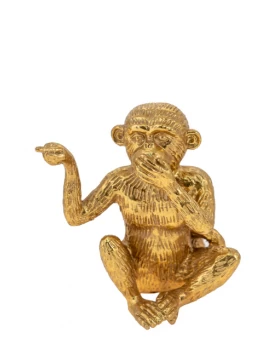 Πίθηκος Πολυεστερικός Χρυσός Idea Home 47503