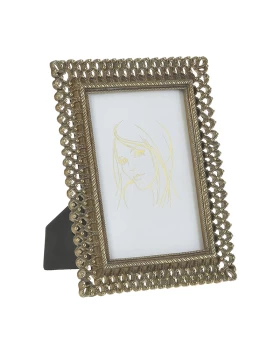 Κορνίζα Polyresin Αντικέ Χρυσή 13x18 3-30-446-0117