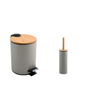Χαρτοδοχείο- Πιγκάλ 5lt Taupe/Bamboo 05396.003