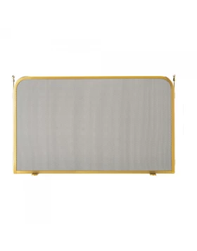 Κάλυψη Τζακιού Μεταλλική Όρο Ματ 50x90cm 520