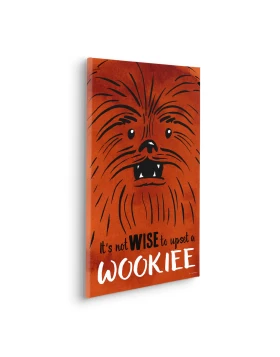 Παιδικός Καμβάς Into Wonderland Star Wars Don´t Upset Wookiee KR180-S 40x60 Komar