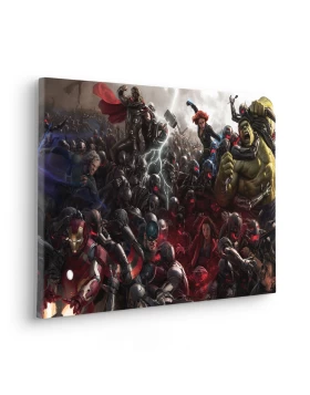 Παιδικός Καμβάς Into Wonderland Avengers War KR196-M 60x40 Komar