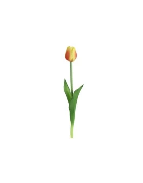 Κλαδί/Τουλίπα Κίτρινη/Φούξια Ύψος 44cm 013.802429