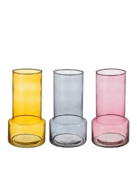 Βάζο Γυάλινο Φ10,5 Ύψος 20cm 02.1155246 