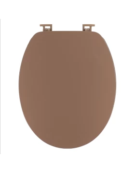 Κάλυμμα Λεκάνης mdf Καραμελί Με Πλαστικούς Μεντεσέδες Eurocasa 559
