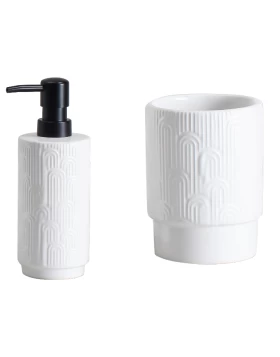 Σετ Μπάνιου Dispenser και Ποτήρι Νέο Classic 004101525