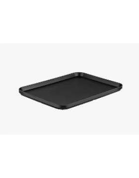 Δίσκος Μελαμίνης Ορθογώνιος Gravity Matt Μαύρος Espiel 30x22cm MLB2326K24-6