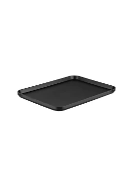 Δίσκος Μελαμίνης Ορθογώνιος Gravity Matt Μαύρος Espiel 26x18cm MLB2325K36-6
