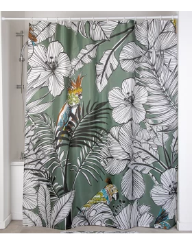 Κουρτίνα Μπάνιου Polyester 180x200 Eurocasa 1358