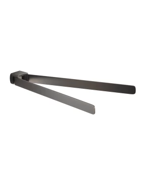 Πετσετοκρεμάστρα Περιστροφική Gun Metal (Pvd Plated) Gedy Pirenei PI23-81 
