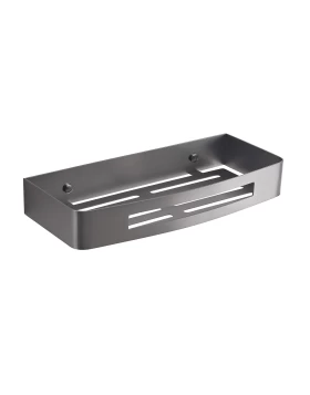 Σπογγοθήκη Μπάνιου Ίσια Gun Metal (Pvd Plated) Gedy Nerva 2417-81 