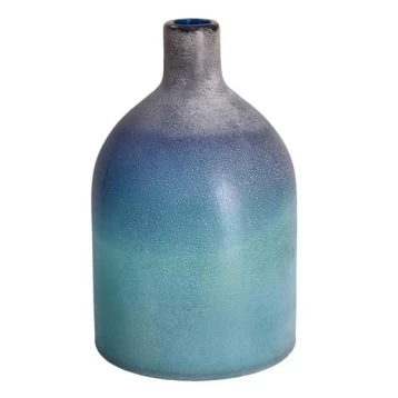 Βάζο γυάλινο σε μπλε/γαλάζιο χρώμα 3-70-372-0020