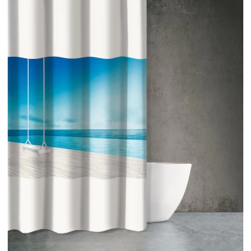 Υφασμάτινη κουρτίνα μπάνιου Saint Clair seawater 616