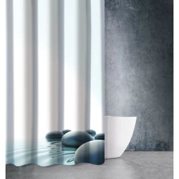 Υφασμάτινη κουρτίνα μπάνιου Saint Clair 180X200 Zen Body 809