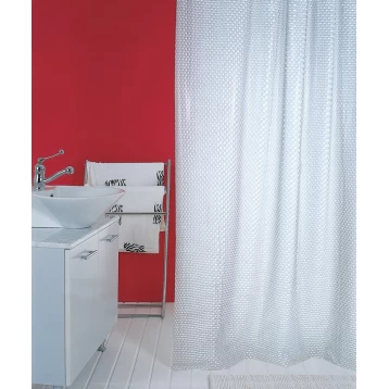 Πλαστική κουρτίνα μπάνιου 3D-206