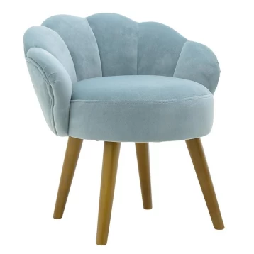 Σκαμπώ Peacock Βελούδινο Γαλάζιο 3-50-104-0389