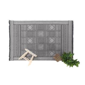 Βαμβακερό Χαλί Royal Carpet Casa Cotton 22094 Black