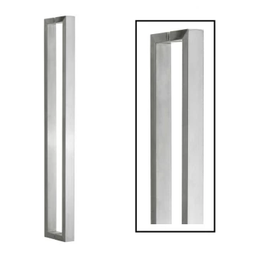 Λαβή εξώπορτας Convex 931 Inox (σε 3 διαστάσεις)