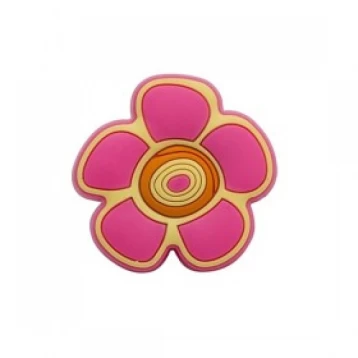 Πόμολο Επίπλου 596 Καουτσούκ Λουλούδι Ροζ Roline 