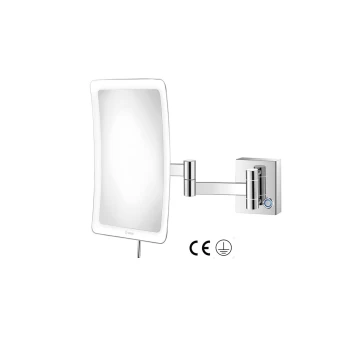 Καθρέπτης Μεγεθυντικός Φωτιζόμενος Μπάνιου Sanco A3-MR LED-301