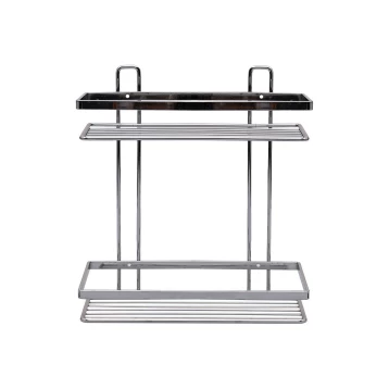 Σπογγοθήκη Μπάνιου 2 θέσεων Elegant Inox 02-8680