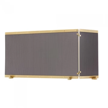 Κάλυψη Τζακιού Μεταλλική Όρο Ματ 52x86+33cm 579