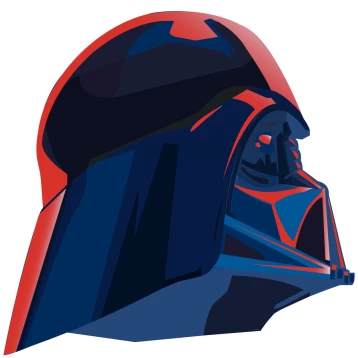 Αυτοκόλλητο Τοίχου Into Wonderland Star Wars Cover Up DD1-077 Komar