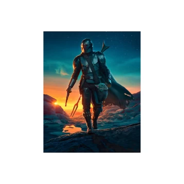 Φωτοταπετσαρία Τοίχου Into Wonderland The Mandalorian Gunslingers IADX4-095 Komar