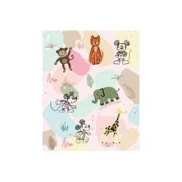 Φωτοταπετσαρία Τοίχου Into Wonderland Mickey Safari IADX4-098 Komar