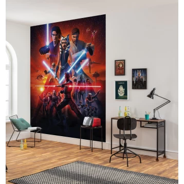 Φωτοταπετσαρία Τοίχου Into Wonderland Star Wars Clone Wars Mission IADX4-101 Komar