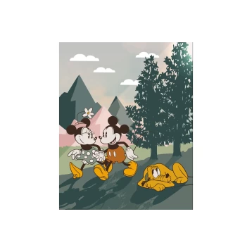 Φωτοταπετσαρία Τοίχου Into Wonderland Mickey & Minnie Embrace Nature IADX4-102 Komar