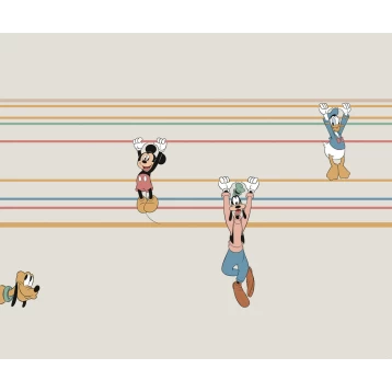 Φωτοταπετσαρία Τοίχου Into Wonderland Mickey Hanging with Friends IADX6-112 Komar
