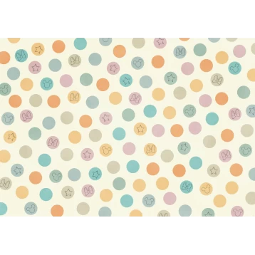 Φωτοταπετσαρία Τοίχου Into Wonderland Disney Pastel Confetti IADX8-122 Komar