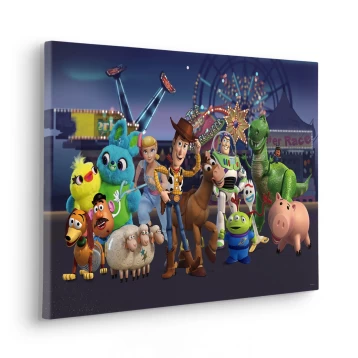 Παιδικός Καμβάς Into Wonderland Toy Story The Greatest Team KR167-D 60x40 Komar