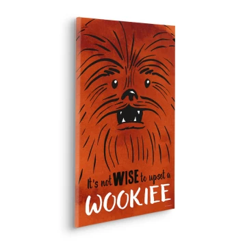 Παιδικός Καμβάς Into Wonderland Star Wars Don´t Upset Wookiee KR180-S 40x60 Komar