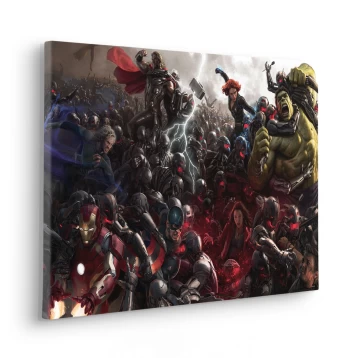 Παιδικός Καμβάς Into Wonderland Avengers War KR196-M 60x40 Komar